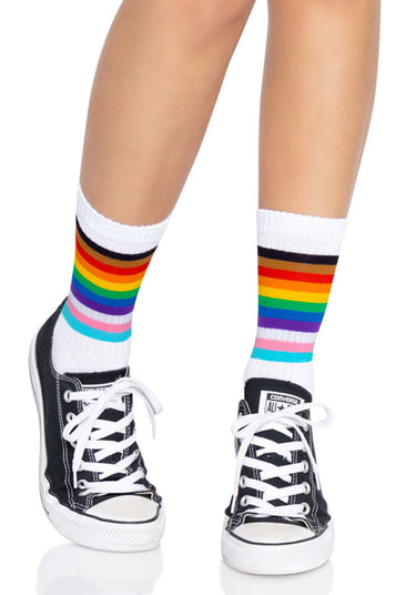 Pride Crew Socks Rainbow