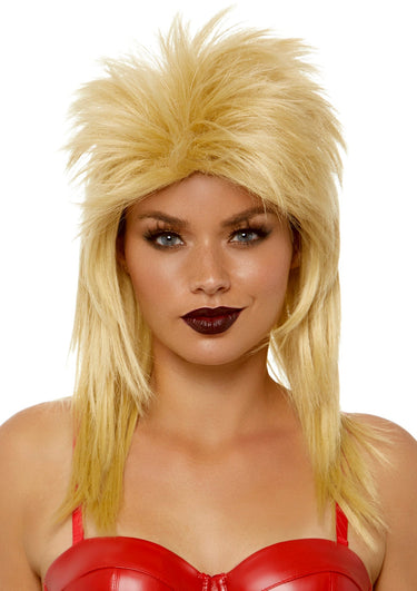 Unisex Rockstar Wig Blond